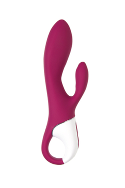 Вибратор Satisfyer Heated Affair с клиторальным стимулятором, красный