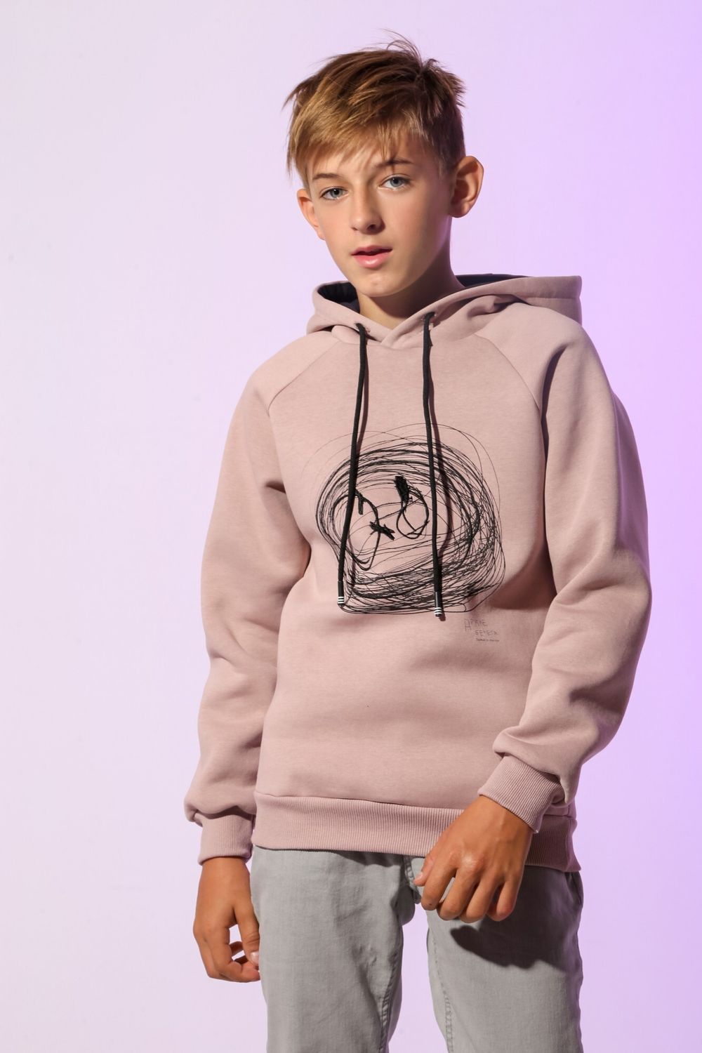 Толстовка для мальчика Другие берега-4 Виотекс БЕЖЕВЫЙ