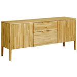 Тумба, 170х45х75, Розенбург, комод с ящиками, под телевизор, из массива дуба, MAKOSA