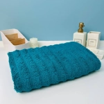 Полотенце махровое 70*140см «FLUFFY» цвет морской волны 02-079, плотность 500гр/м2