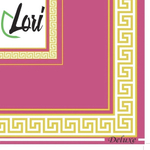 Салфетки бумажные «Лори» Триумф «Версачи золото» 33х33 см 3сл 20л