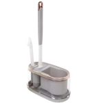 Ерш с креплением на стену «Стиль» 40 см, силиконовая щетка 8626