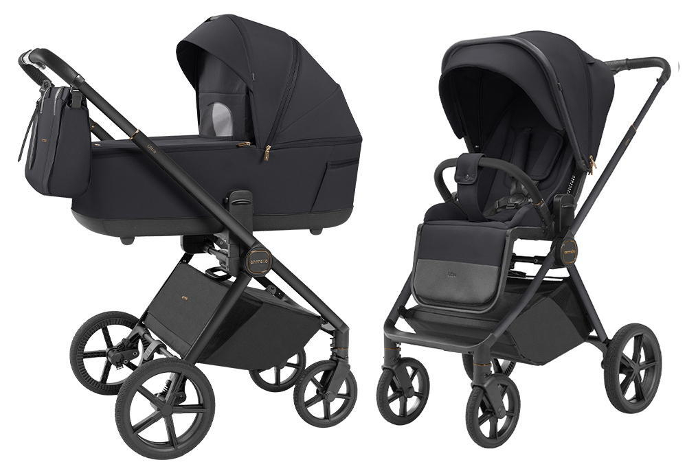 Коляска 2 в 1 Carrello Ultra 2025 CRL-6527 Basalt Black