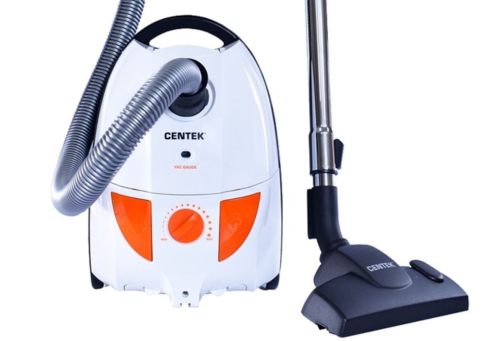 Пылесос Centek CT-2503 (белый/оранж)