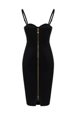 Sheath dress "Velvet Pearls"