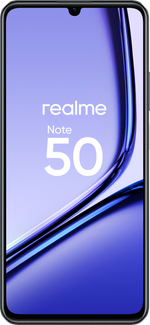 Смартфон realme Note 50 3/64 ГБ RU, Dual nano SIM, полуночно-черный
