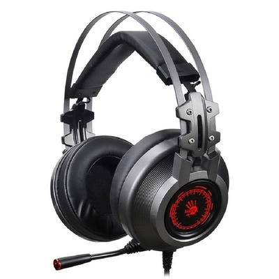 Гарнитура A4 Bloody J527 серый 2м мониторные USB оголовье (J527)