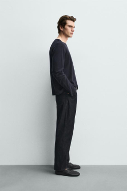 ZARA ДЖИНСЫ STRAIGHT FIT, ИНДИГО