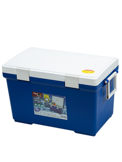 Термобокс IRIS Cooler Box CL-45, 45 литров, синий/белый