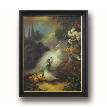 Белый павлин