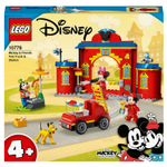 LEGO Disney Mickey and Friends: Пожарная часть и машина Микки и его друзей 10776 — Mickey & Friends Fire Truck & Station — Лего Дисней Микки и друзья