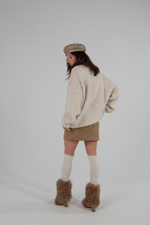 Ботильоны меховые WOOLY