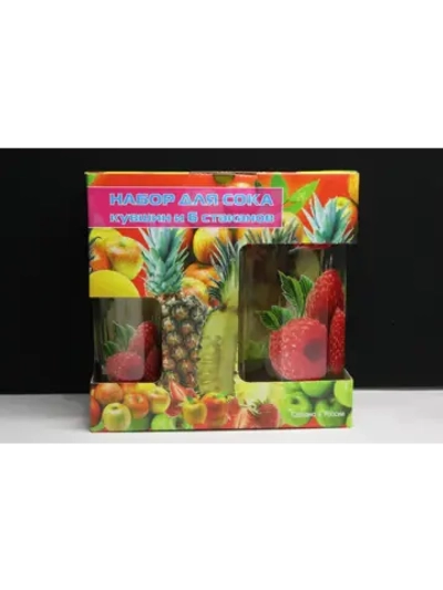 Набор Кувшин и 6 стаканов