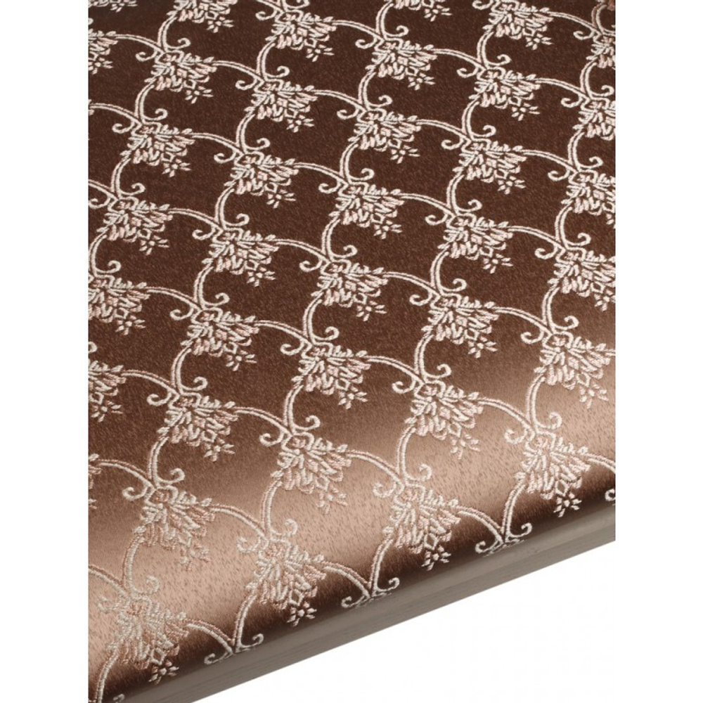 Банкетка "Классик" 350х800 дуб бежевый/коричневая патина/жаккард кремовый КБК80БК