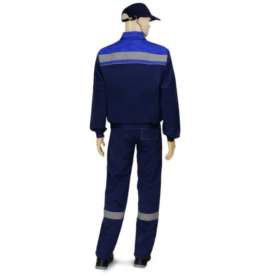 Костюм "Нова" брюки (т.синий/василек)