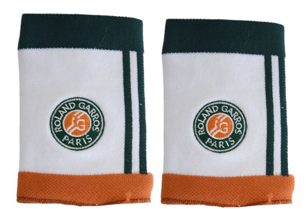 Теннисные напульсники Roland Garros Performance - white