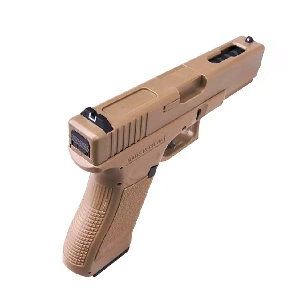 Страйкбольный пистолет Cyma Glock 18C AEP, Tan