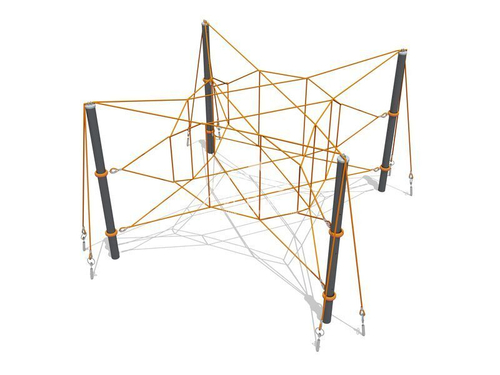 Пространственная канатная конструкция (фракция 16) 34017.21