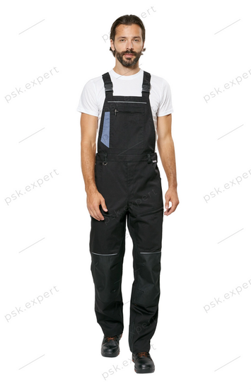 Полукомбинезон "Шелби" (черный/маренго)