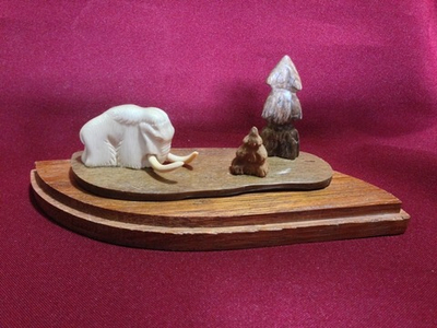 Визитница "Мамонт"