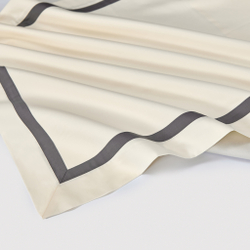 Постельное белье 2 спальное евро Сlaire&Caroll Nuage айвори