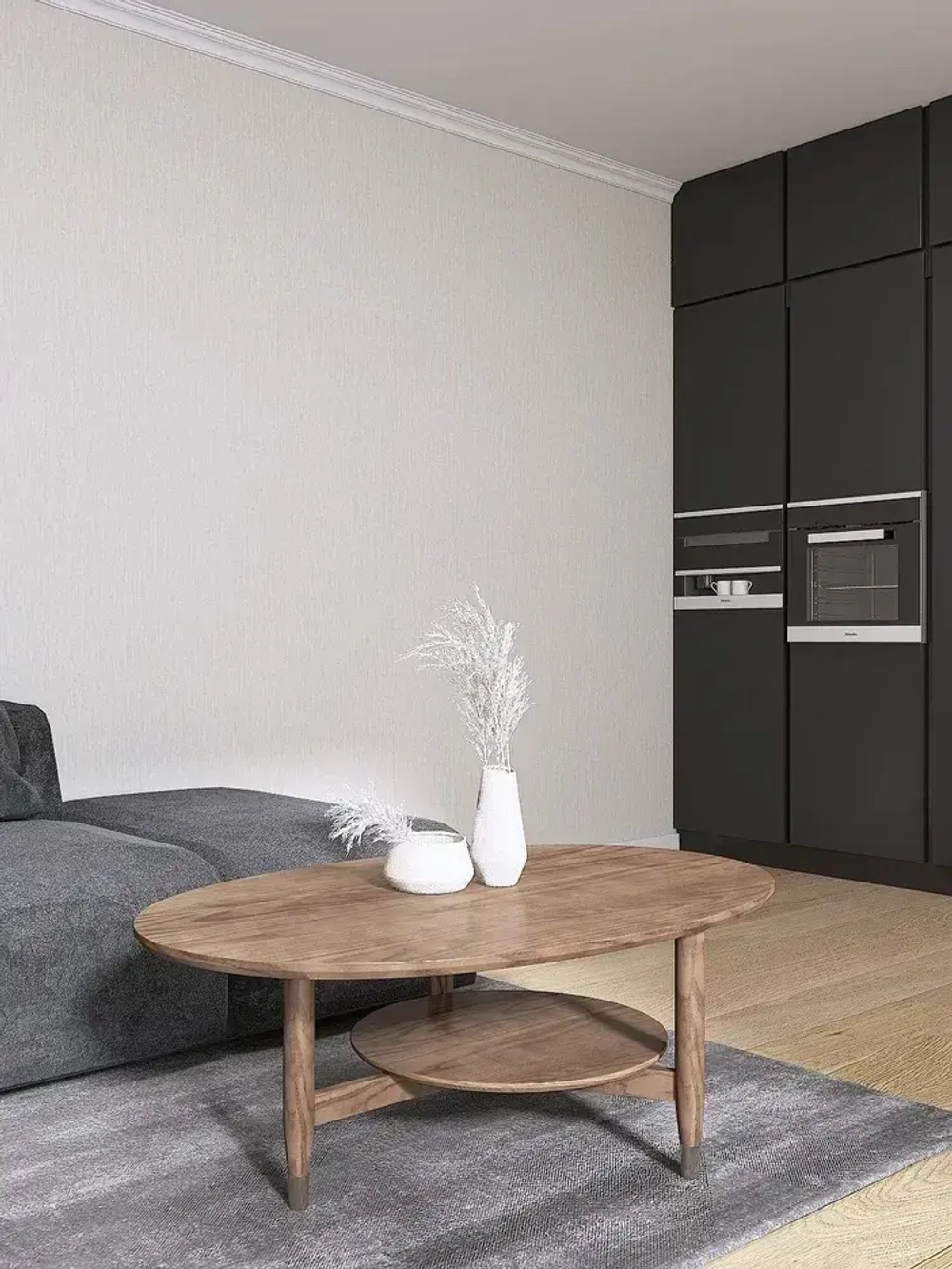 Обои без стыков лен ШАМПАНЬ.12 флизелиновые метровые в зал, гостиную, детскую, кухню 1.06 м на 10.05 м прокрашенные в массе