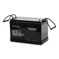 TEPLOCOM Solar 800, 100Ач источник бесперебойного питания и акб, 12378