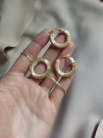 Швензы кольца, сталь, застёжка булавка, размер 20×2мм, цена за пару