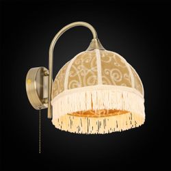 Citilux Базель CL407315 Бра с абажуром Вышивка и выключателем