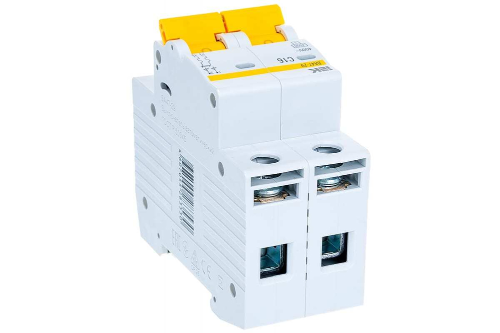 Автоматический выключатель ВА47-29 2Р 16А 4,5кА С IEK