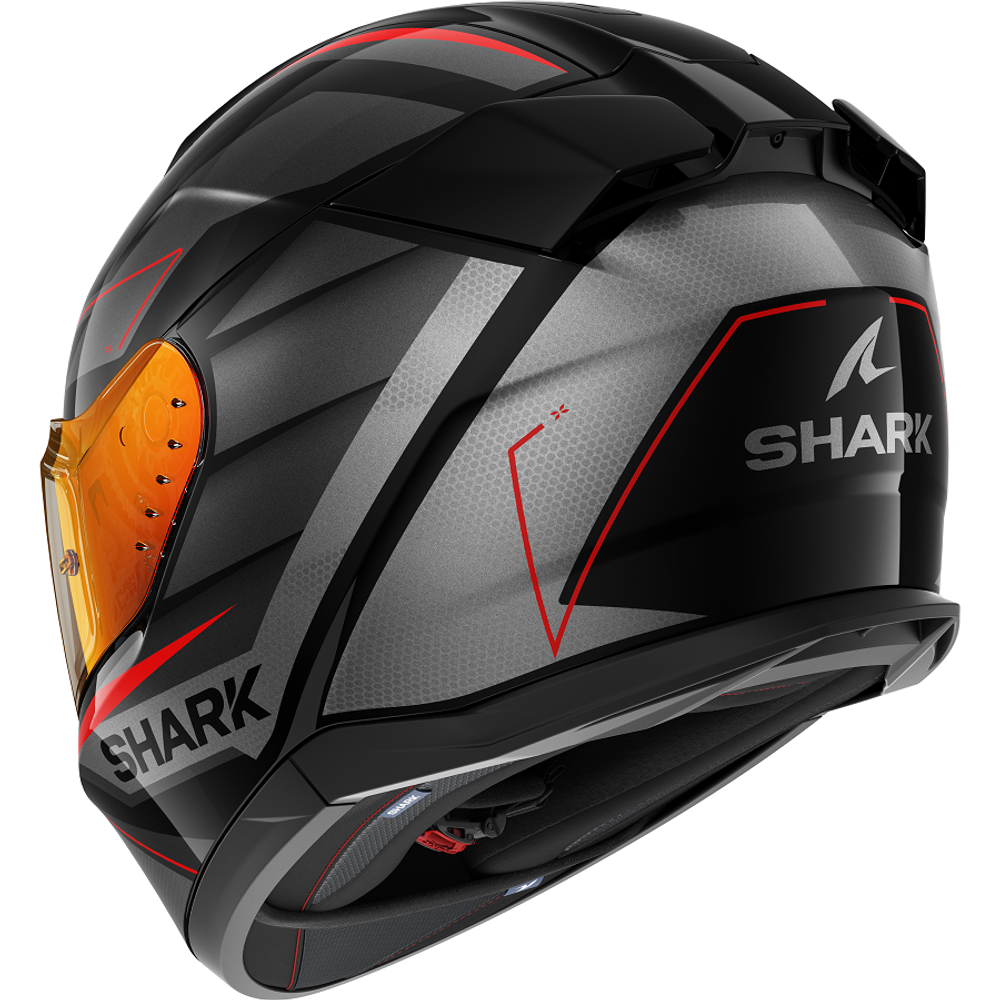 SHARK D-SKWAL 3 SIZLER Black/Anthracite/Red