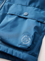 Куртка непромокаемая с капюшоном для мальчика Next Q60-456, Синий