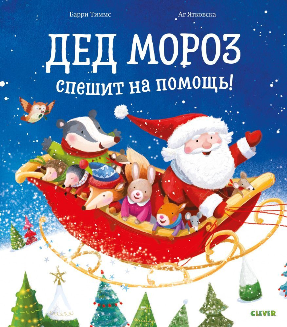 Книжки-картинки. Дед Мороз спешит на помощь!