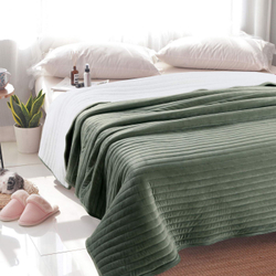 Плед 160х220 Sofi De MarkO Либерти зеленый