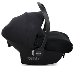 Детская коляска Bexa Ideal Eco 3 в 1 с автокреслом Avionaut Cosmo IE06 черный+т.серая кожа