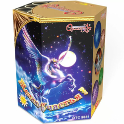 Фейерверк Желаю счастья 19 залпов 1" ОТС 5081