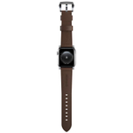 Кожаный ремешок Nomad Horween Traditional Band для Apple Watch 44, 45, 46 мм и Ultra 2–3 Ремешок из натуральной кожи Horween с классической застёжкой из нержавеющей стали