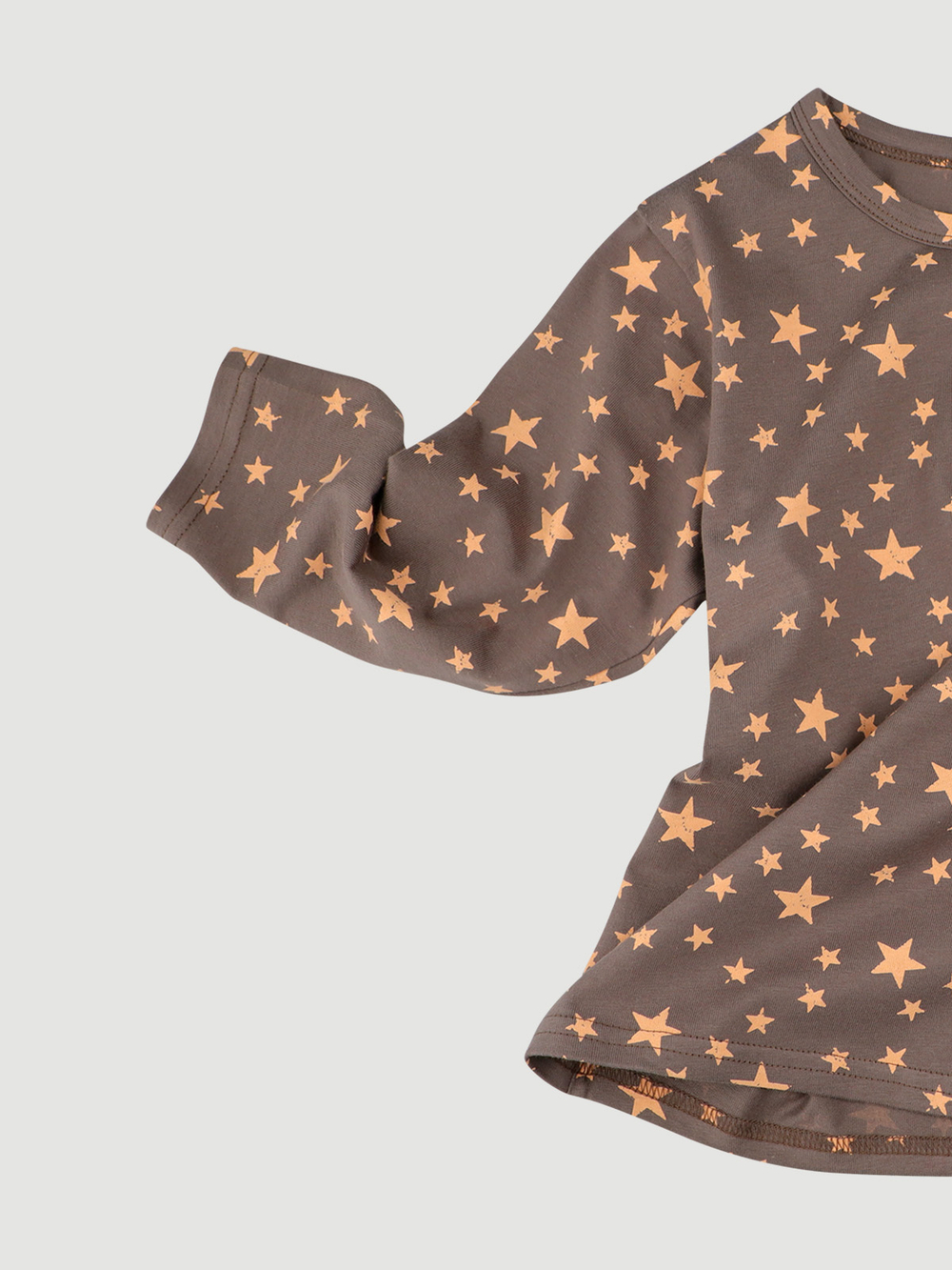 Лонгслив оверсайз Mjölk Retro Stars