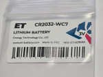 Элемент питания ET CR2032-WC7 PK1