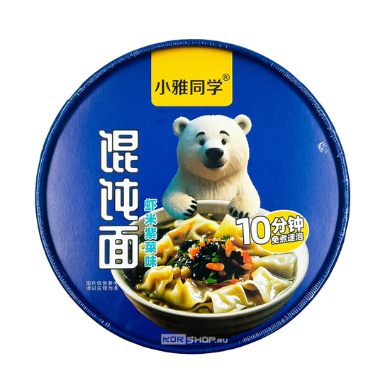 Лапша сублимированная с вонтонами в соевом соусе, 95г (Китай)