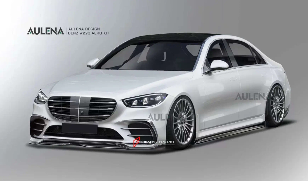 Оригинальный карбоновый обвес для MERCEDES-BENZ S-CLASS W223 S320 S400 S450 AMG 2021+ АМГ Мерседес Бенц S класс