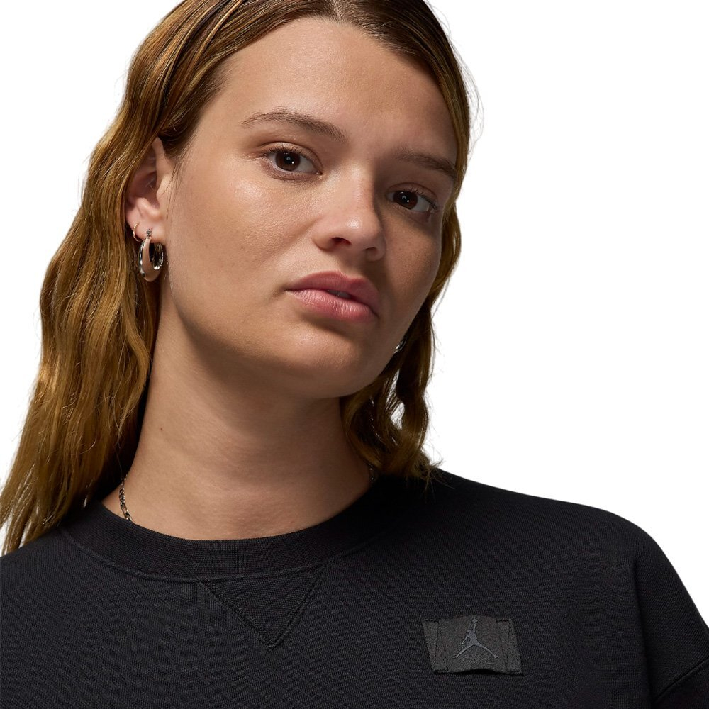 Баскетбольная женская толстовка Jordan Flight Fleece Sweatshirt Black