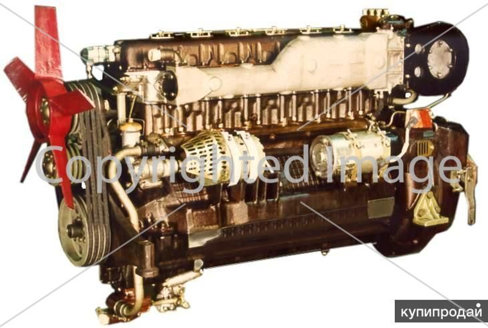 Дизельный двигатель 1Д6Н-250С