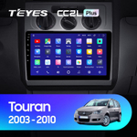 Teyes CC2L Plus 10,2"для Volkswagen Touran 1 2003-2010