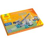 Конструктор металлический № 3 Для уроков труда. Универсал 294эл., пластиковая коробка, Мульти-Пульти