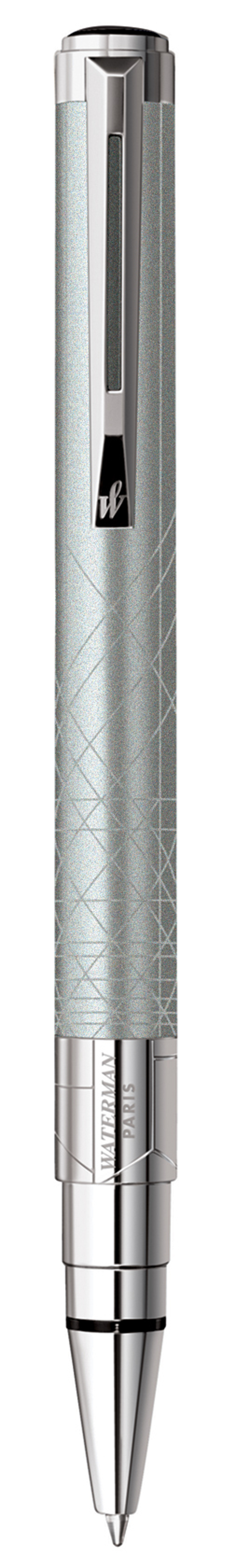 Шариковая ручка Waterman Perspective, цвет: Silver CT, стержень Mbue
