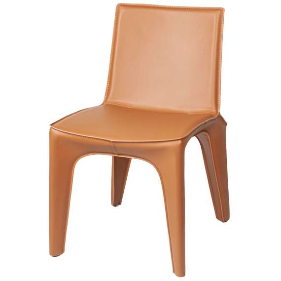 Стул Bocca, коричневая экокожа