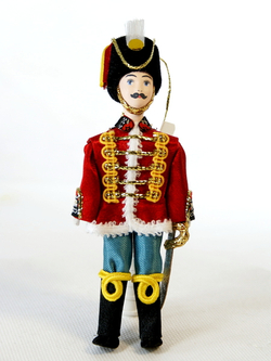 Кукла-подвеска Потешного промысла Лейб-гусар