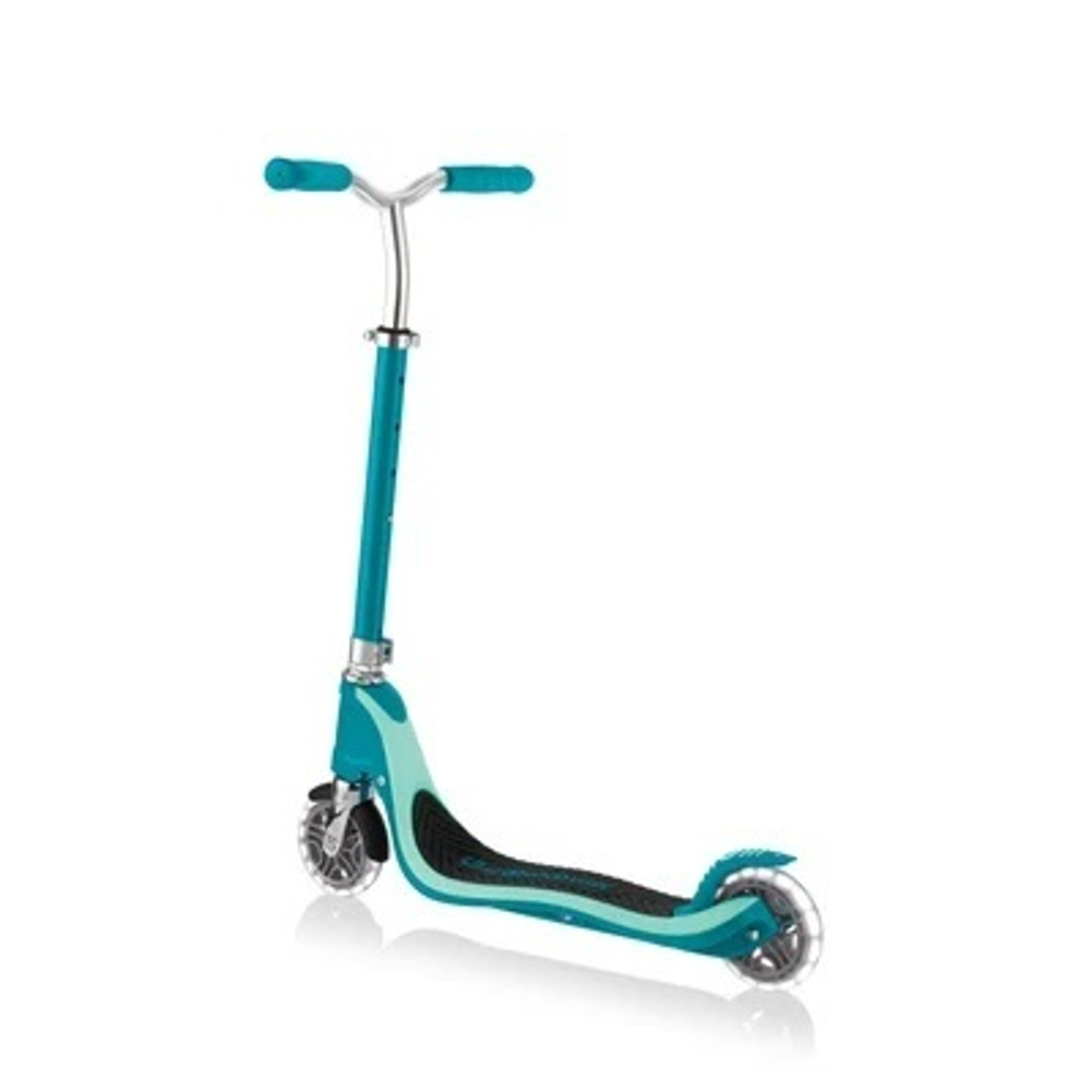 Самокат Globber Flow 125 Lights бирюзовый