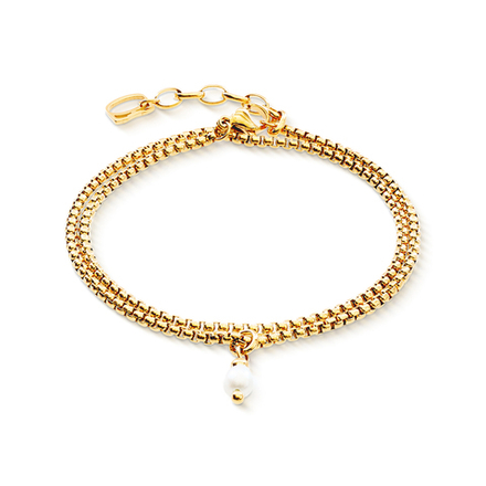 Браслет Coeur de Lion Gold-White 1139/30-1614